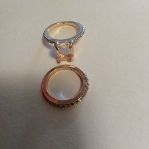 ROSE GOLD RING SET
